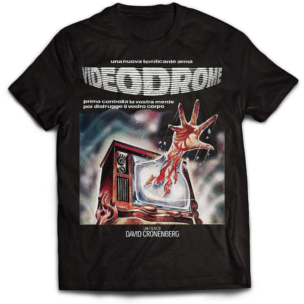 Videodrome Italian Alternate Poster T-Shirt Through 5X