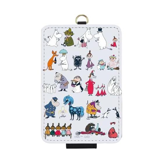Gourmandies Moomin MOOMIN ALL STARS IC card case friends MMN-265A