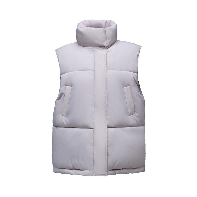 Plus Size Cotton Waistcoat Women's Short Loose Shoulders Outside Wearing Cotton Vest Autumn and Winter Drop Shoulder Cotton Waistcoats