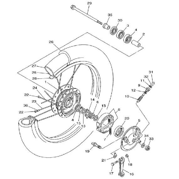 Motorradradachse 12mm/15MM/17mm für Honda Yamaha Suzuki Loncin KTM Lifan 100cc-600cc Länge 210mm-305mm Achse Mit Mutter