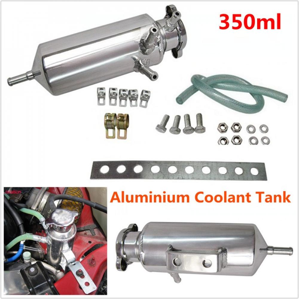 

Universal 350Ml Overflow Catch Tank Radiator Coolant Bottle Header Reservoir Set