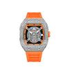 Richard Fully Automatic Men's Diamond-Studded Starry Sky Quartz Watch - Fashionable Hollow Design