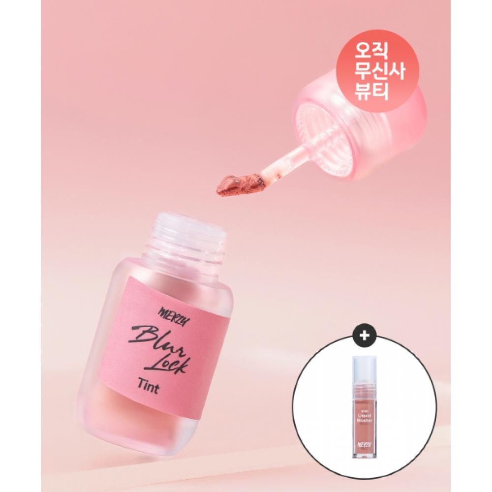 Merzy Blurring Lock Tint + Mini Liquid Blusher