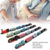 4 Sets   Trains Toy Pull Back Steam Trains Model Set Assorted  S for Children(    Model)
