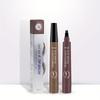 Four-prong Micro-carving Durable Waterproof Anti-sweat Silky Not Easy To Fade Shaping Water Eyebrow Pencil