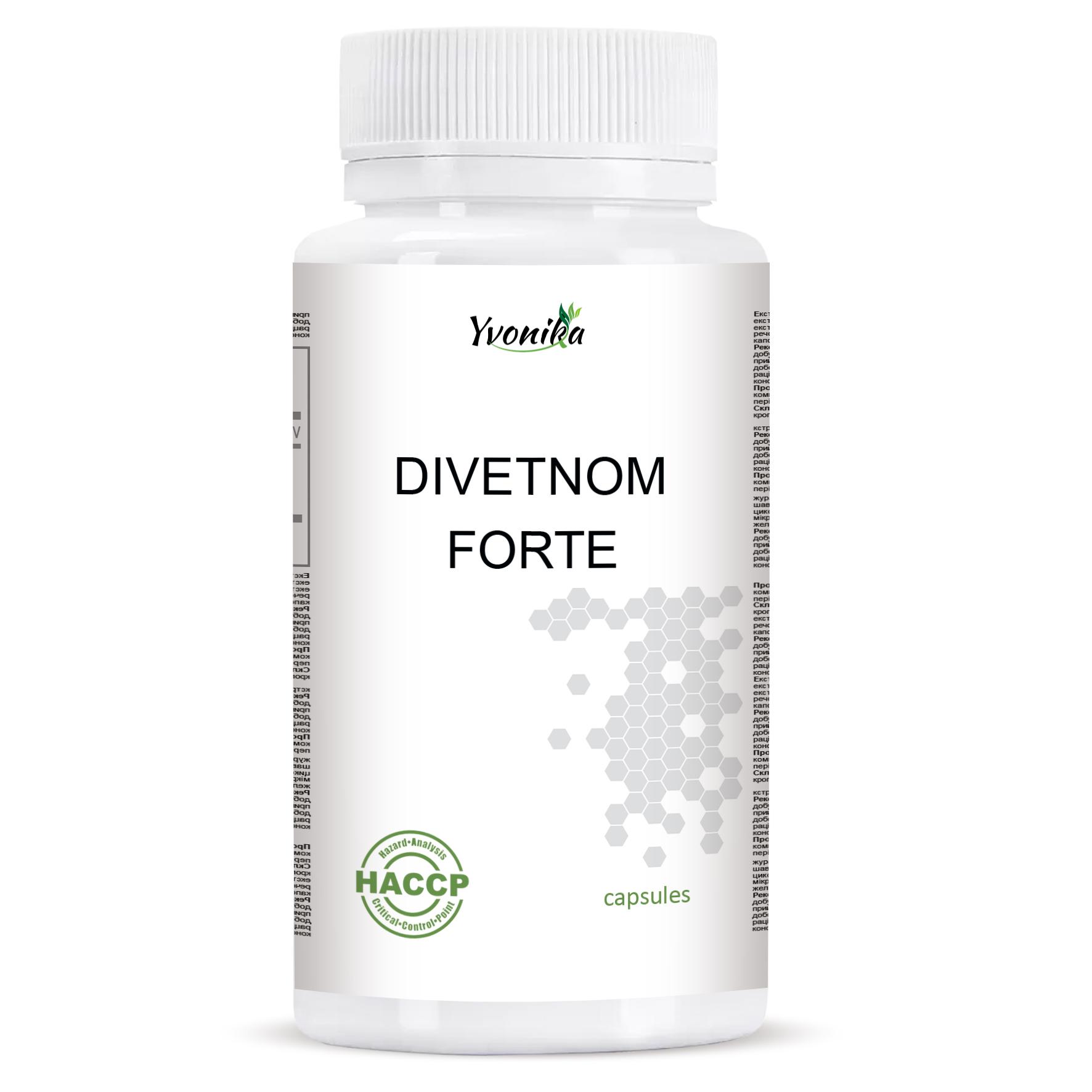 

Divetnom Forte – for muscle mass support: 30 capsules.