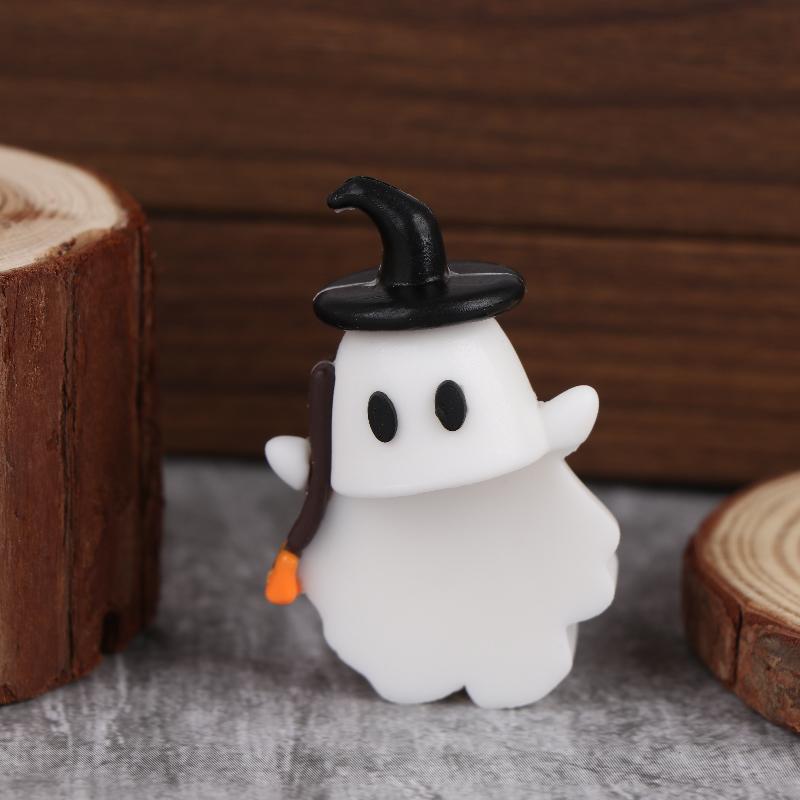 1/6Pcs Mystery Phone Buddy Cute Halloween Phones Decorations Mini Figure Design Figurine Fun Desk Accessory For All Phones