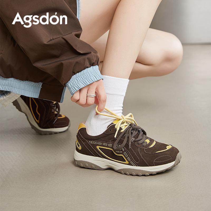 Augustine platform German training shoes women's 2025 new autumn fashion lightweight Forrest Gump shoes retro casual sports shoes