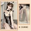 Sex clothes Sexy bunnies Uniform straps Open jumpsuit suit Temptation Hollow lace suit