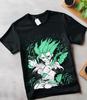 Dr. Stone Senku Ishigami T-shirt Anime Manga T-shirt Taiju Oki Ryusui Gift Shirt