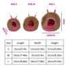 New Winter Warm Bird Nest Parrot House Polar Fleece Parakeet Hammock Small Animal Hanging Swing Bed Pet Birds Cage Accessories