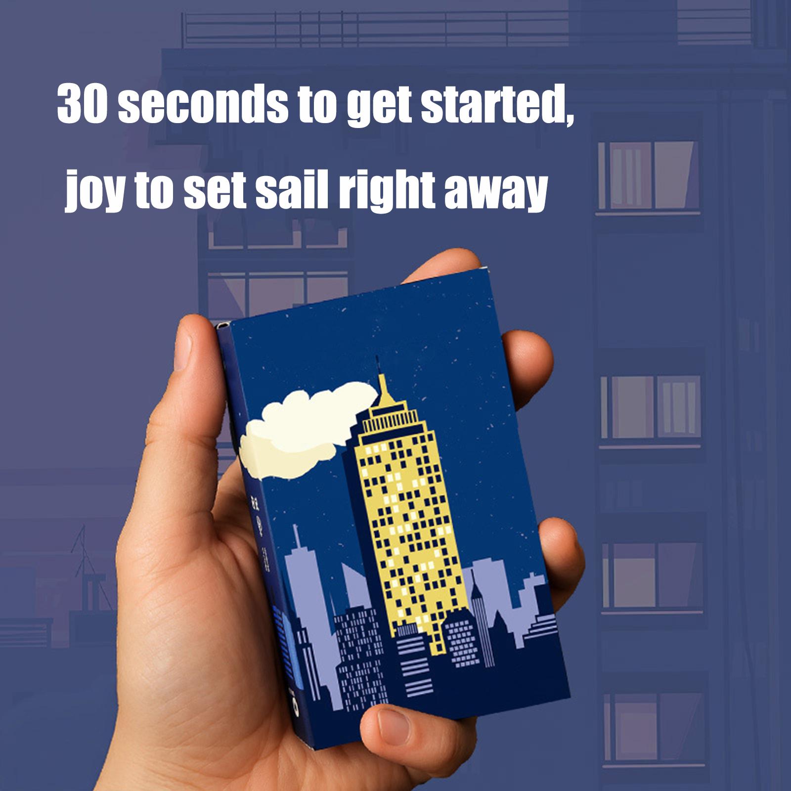 

Зимняя вечеринка - Веселая настольная игра Общий город | Карточная игра | Подходит для возраста 6 лет и старше | 2 - 4 игрока | Продолжительность игры: 20 минут One Size