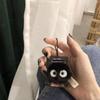 Soot Sprite Plush Charm Keychain: Cute Decoration for Bags, Packaging, and Pencil Cases
