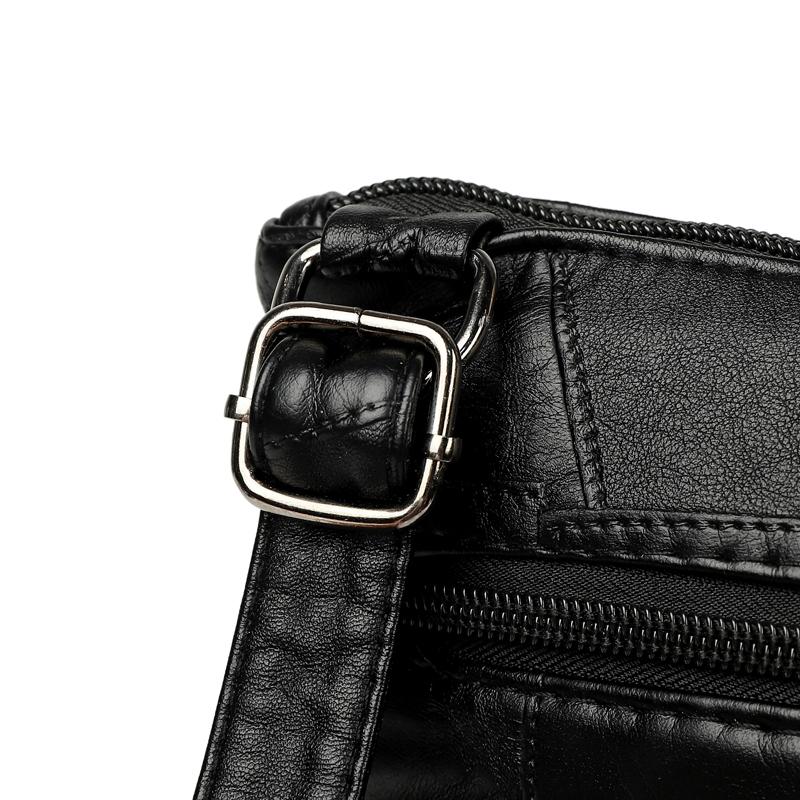 Women's Soft Leather Coin Purse Crossbody Bag