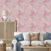 Colorful mosaic wallpaper in oriental style for living room and bedroom 50x1000