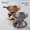 Hero Doppelschichtiger Edelstahl Drip Kaffeefilter