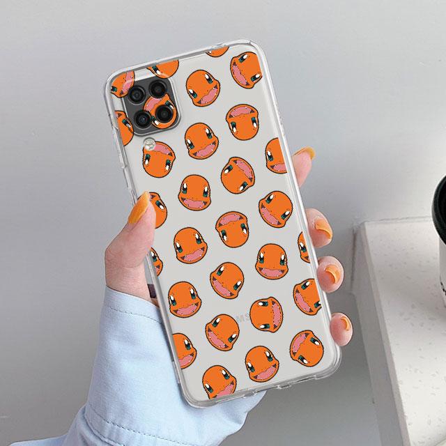 

Прозрачный чехол для Samsung Galaxy A52 A12 A51 A32 A21s A71 A32 A22 50 A70 A31 A72 5G чехол для телефона милый Пикачу Pkemon аниме чехол Samsung A71 5G