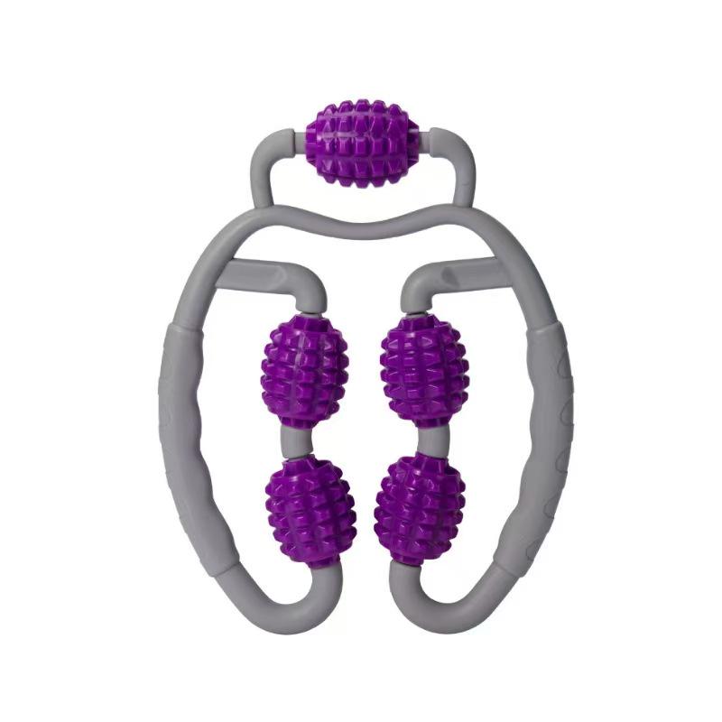 5-Wheel Calf Roller & Muscle Massager for Fitness Relaxation