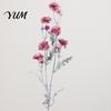Lifelike Faux Botanicals Artificial Camellia Flowers, Realistic Fake Silk Bendable Stem Blooms Flower Stems for Home Vase Floral Arrangement