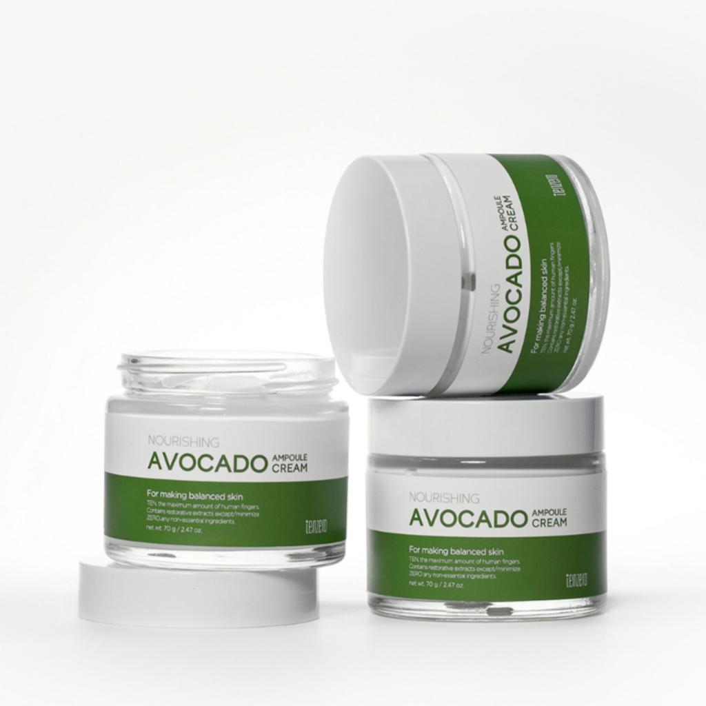 TENZERO Nourishing Avocado Ampoule Cream 2X 70g
