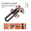 Zinc Alloy Anti Theft Lock Buckle Security Guard Door Inner Door Safety Lock Latch Hotel Room