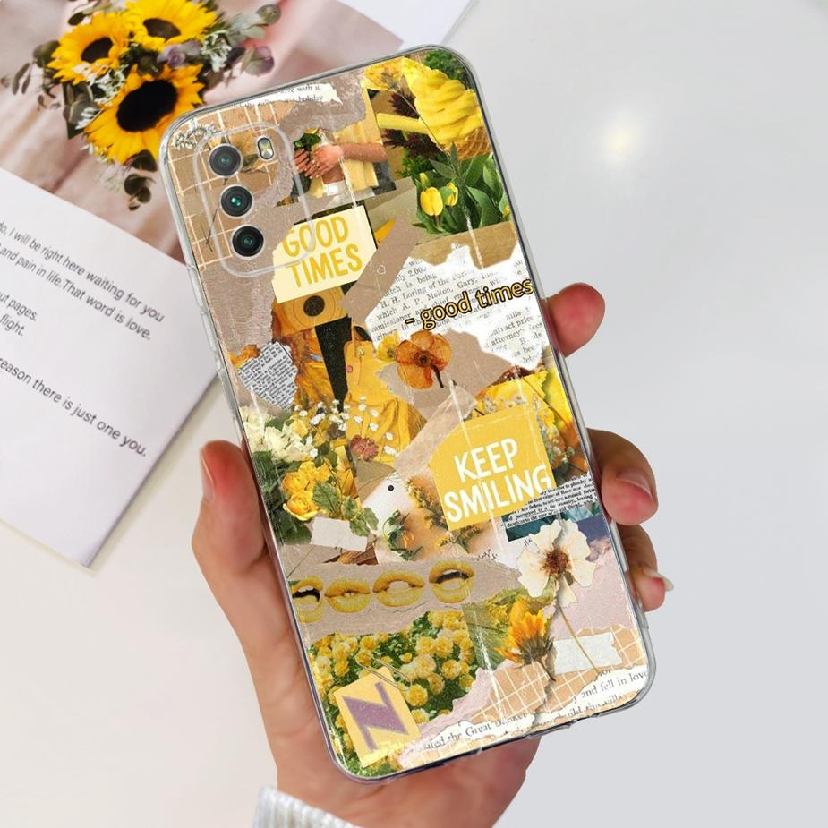For Xiaomi Poco M3 Case PocoM3 Pro New Fashion Painted Cover Soft Silicone Phone Case For Xiaomi Poco M3 Pro PocoM3 Fundas Coque