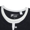FILA White Fashion Comfortable Simple Casual Short Sleeve T-Shirt Women tops Legendary-Blue F51W623101FNV