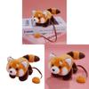 Soft Panda Plush Toy With Heart Eyebrows For Children And Gift Giving