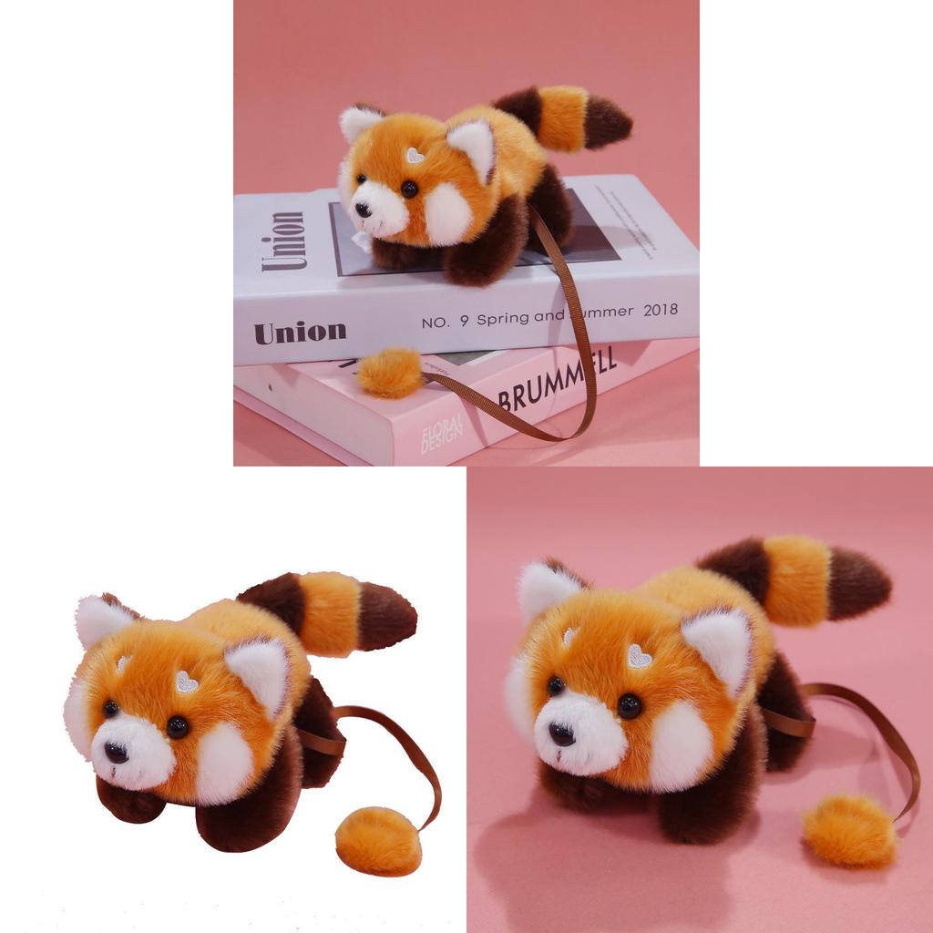 Soft Panda Plush Toy With Heart Eyebrows For Children And Gift Giving