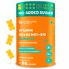 Carbamide Forte Vitamin D3 K2 B12 Gummies | Vitamin B12 Supplements & Vitamin D Supplement | Vitamin K2 Supplements | Plant Based Veg Lichen Sou