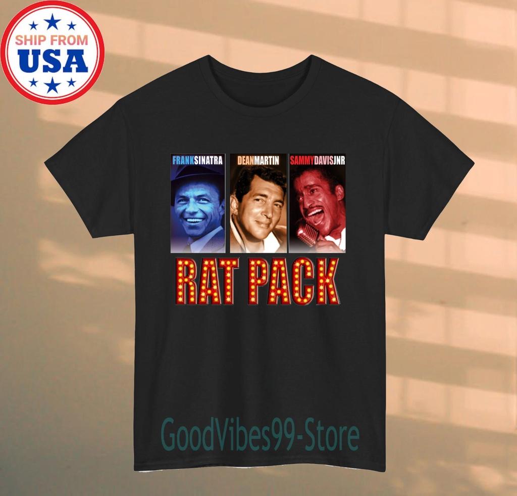 The Rat Pack Men's Black Size S-5XL