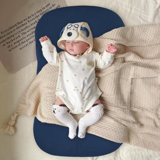 Baby Lounger Lightweight Infant Lounger with Removable Cover Baby Nest Lounger