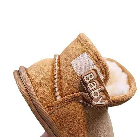 Infant Snow Boots: Warm, Thickened, Non-Slip Velvet Shoes for 0-13 Months (Unisex)