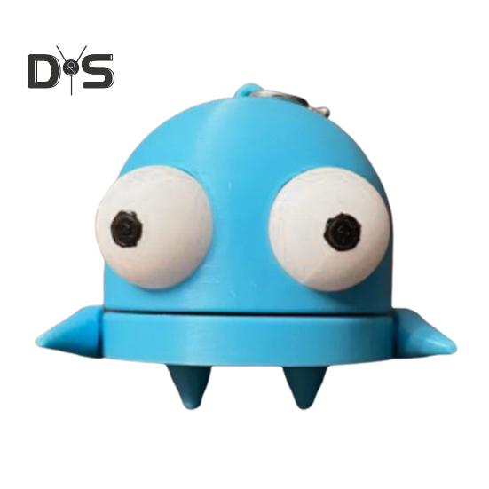 REPO Roboterfigur, 3D-gedruckt, flexibles Roboterornament, Sammlerstück, Horrorspiel-Charakterfigur, Schlüsselanhänger, Anhänger, Geschenk für Fans