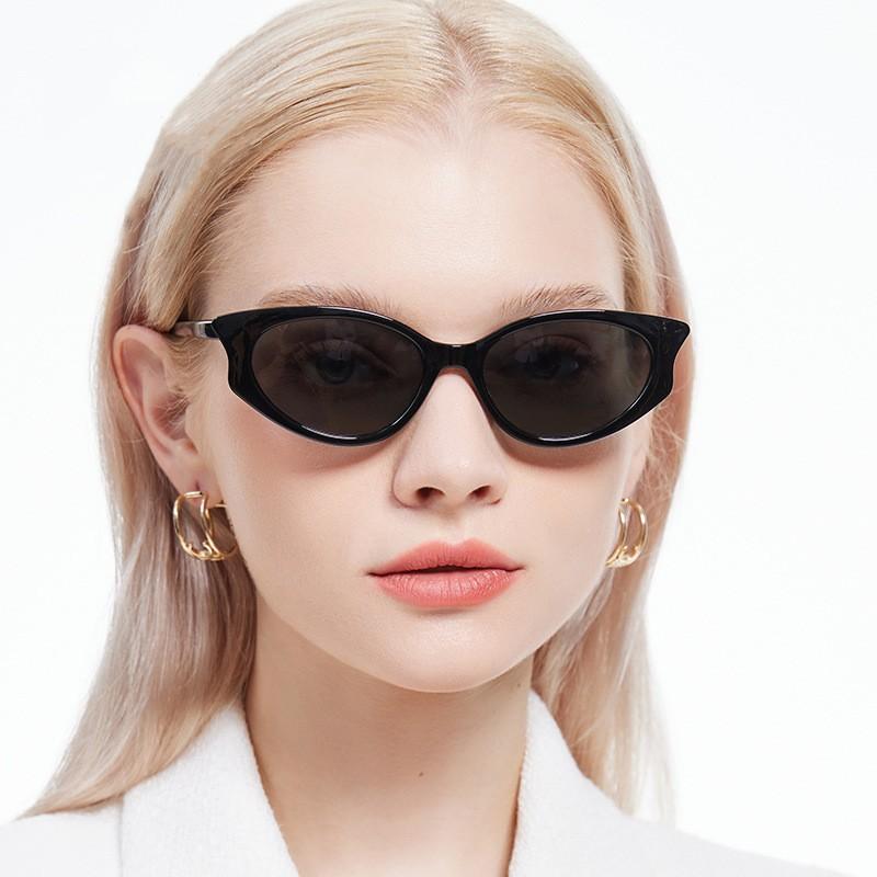 New Fashion Cat Eye Sunglasses For Men Women Trendy Brand Design Street Photography Sun Glasses Outdoor Sunscreen Shades UV400