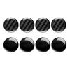 Car Door Lock Hole Sticker Door Keyhole Trim Protective Stickers 4Pcs Decoration Cover Ring Protection Auto Door Accessories