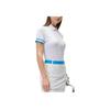 Solid Color Golf High-Sensitivity Short Sleeve Polo Shirt Women Tops Jade-White A11W435112FWT