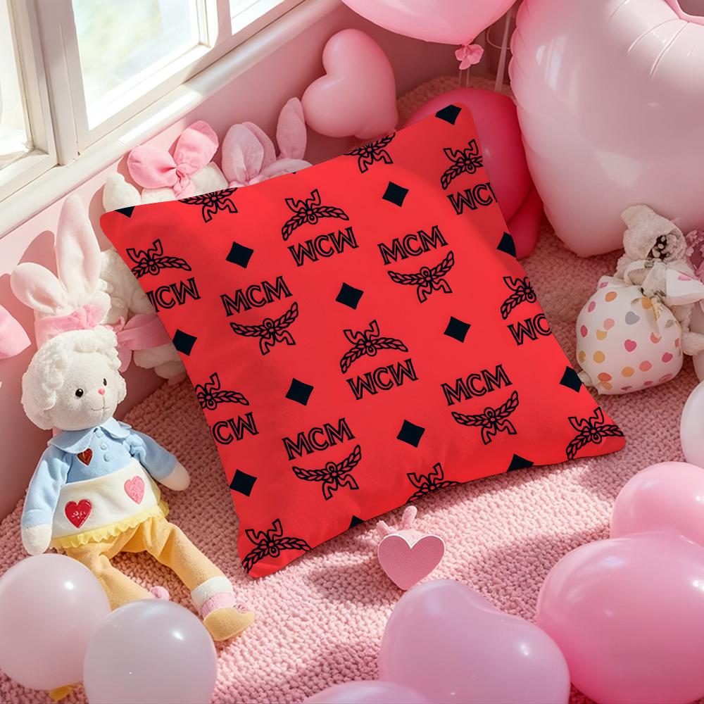 High end M-MCM fashion Cushion Cover Pattern Printed Pillowcase for Living Room Sofa Cushion Cover & Bedroom Decor