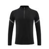 Spring 2024 Men's Half-Zip Long-Sleeve Fitness Sweatshirt for Running and Training