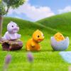 Cute Resin Dinosaur Figurines For Diy Crafts Garden Ornaments Desk Decor