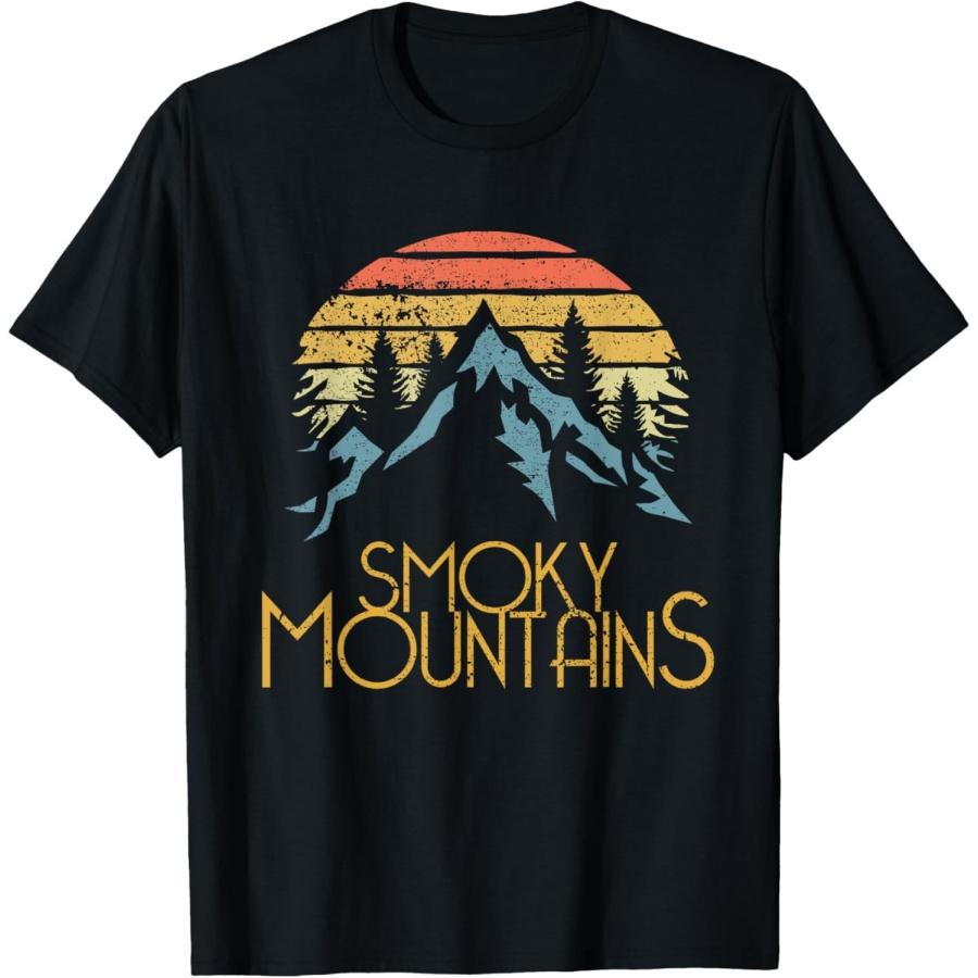 Vintage Great Smoky Mountains National Park GSMNP T-shirt T-Shirt S