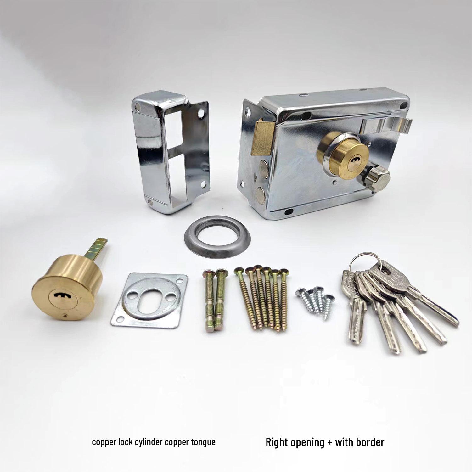 

Универсальный противоугонный дверной замок для спальни, арендованной квартиры, деревянных, железных, из нержавеющей стали, наружных и внутренних дверей