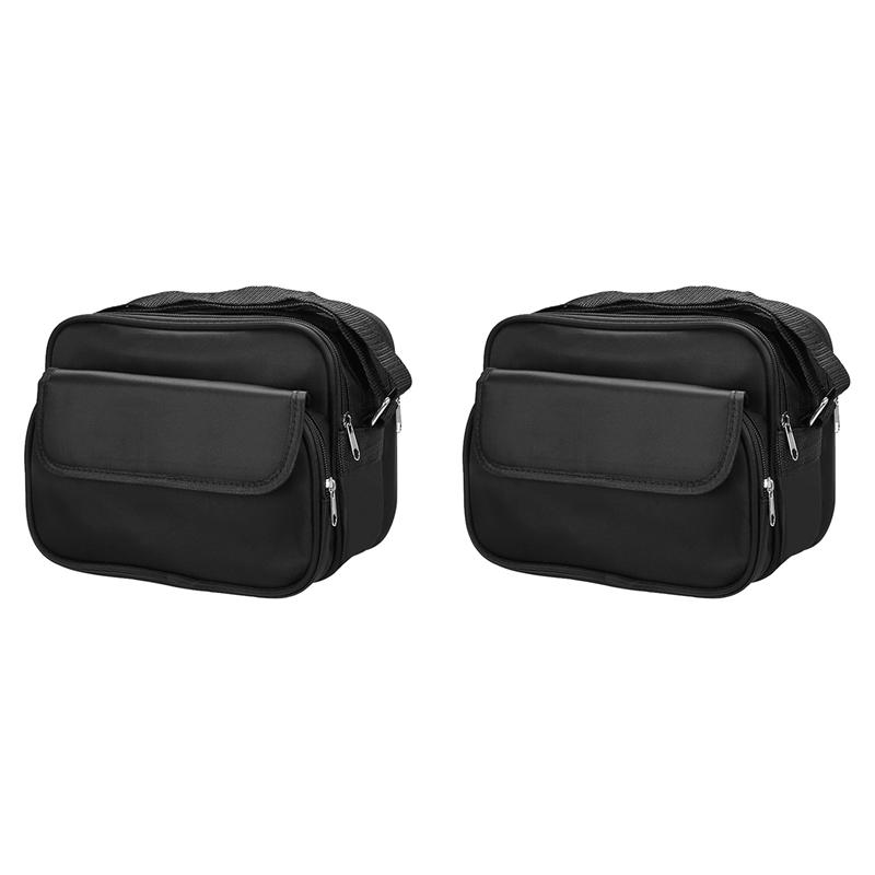 

2X Fiber Optic Cold Tool Kit Carrying Bags Power Meter Red Pen Fiber Cleaver Tool Bag Optical Fiber Cutter Backpack Kit чорний