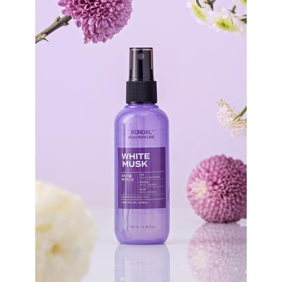 Kundal Bohatý Parfumovaný Telový Sprej 100 ml Biela Pižmo