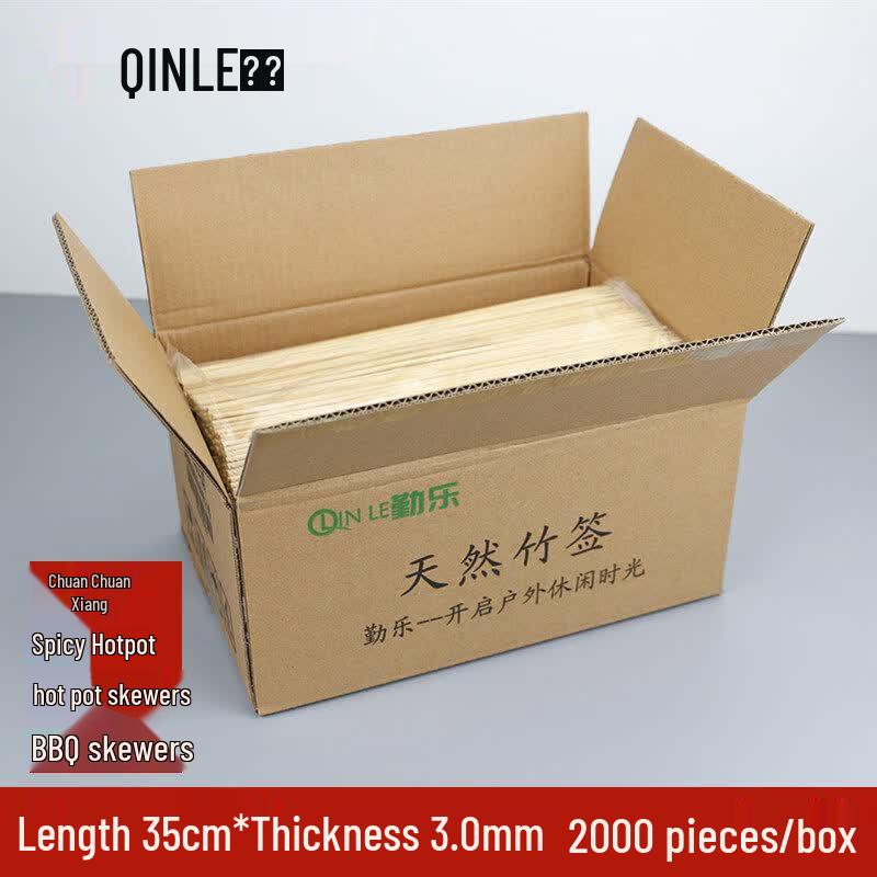 Multi-purpose Disposable Bamboo Skewers