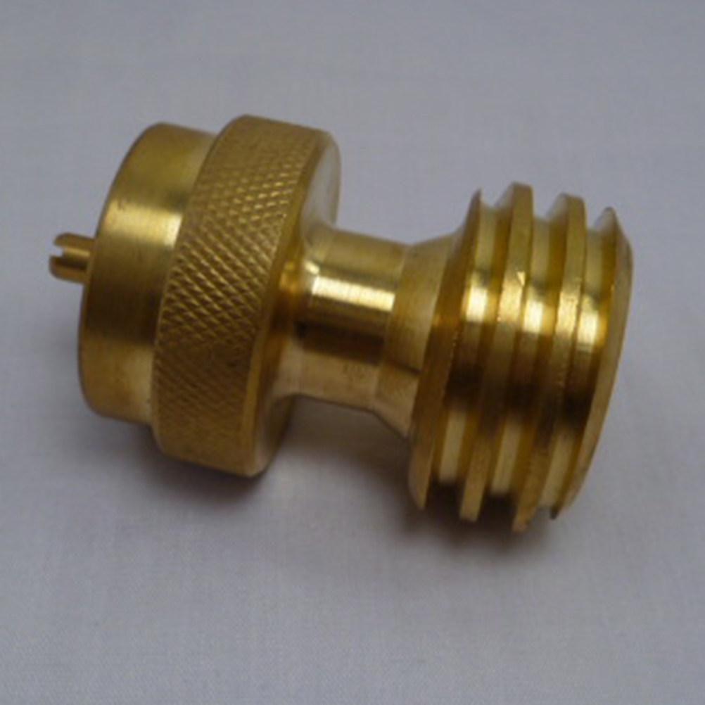 Outdoor Propane Tank Transfer Joint Gas Tank Pressure Reducing Brass Adapter Easy Refill Bbq Grill Safety Gas Cylinder Adapter