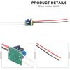 25*18*14mm Wide Voltage Driver Led Driver Safety Features Driver Input Voltage Range 85-265V AC Lightweight Design