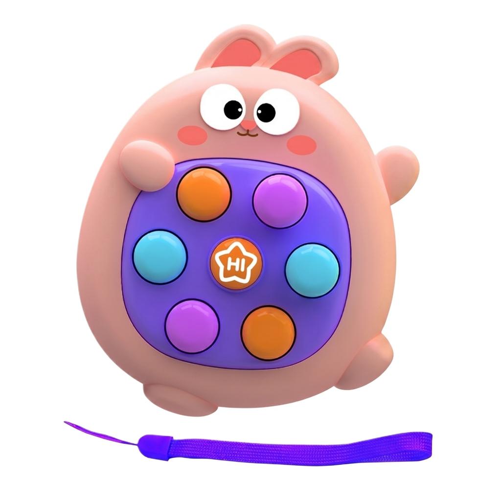 Educational Whack A Mole Toy for Toddlers Interactive Press and Pop Sensory Game for Kids Early Learning and Motor Skills Development