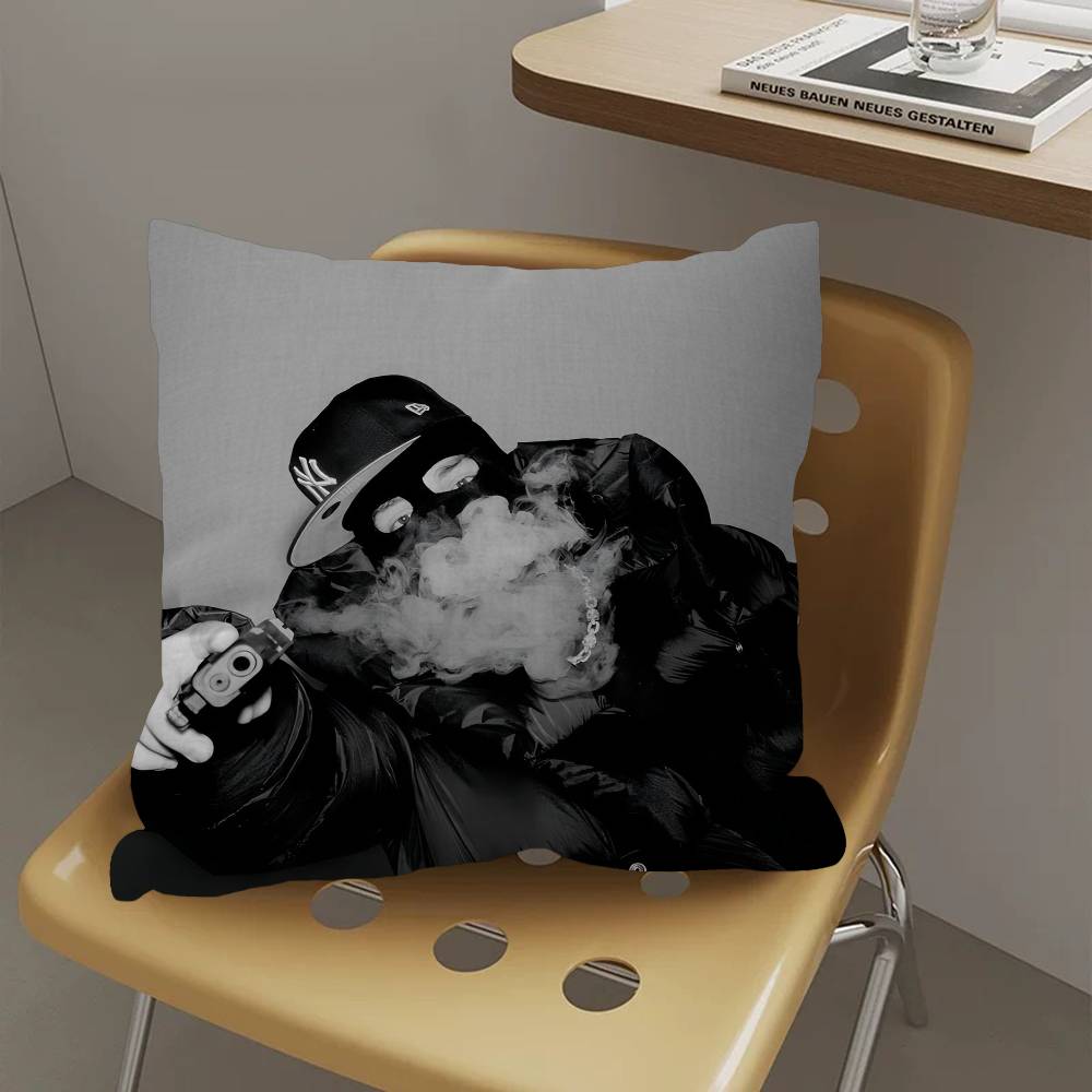 American Pop Hip Hop Rapper Yeat Cushion Cover Pillow Cover Decor Pillowcase Printed Cushion Case for Couch
