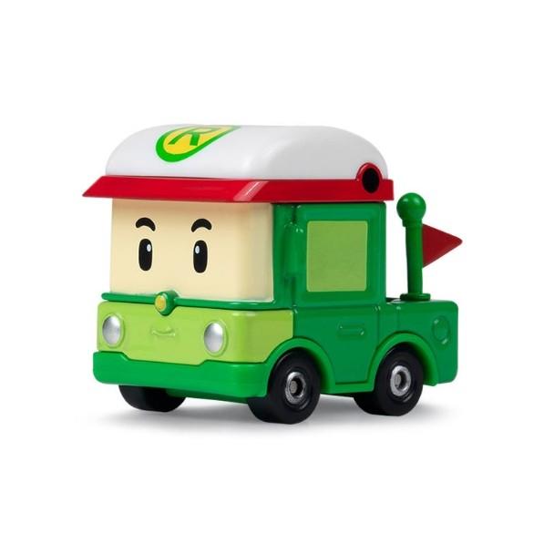 [Robocar Poli] Diecast Mini-Auto Poli/Roy/Amber/Helly/Tracky/Trino/Lifty/Schule B Koreanische Puppen und Spielzeug